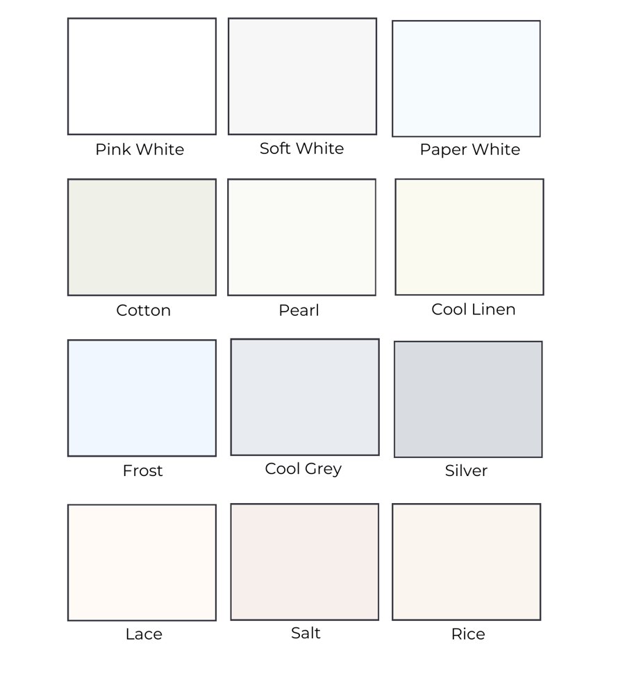 Summer wedding whites