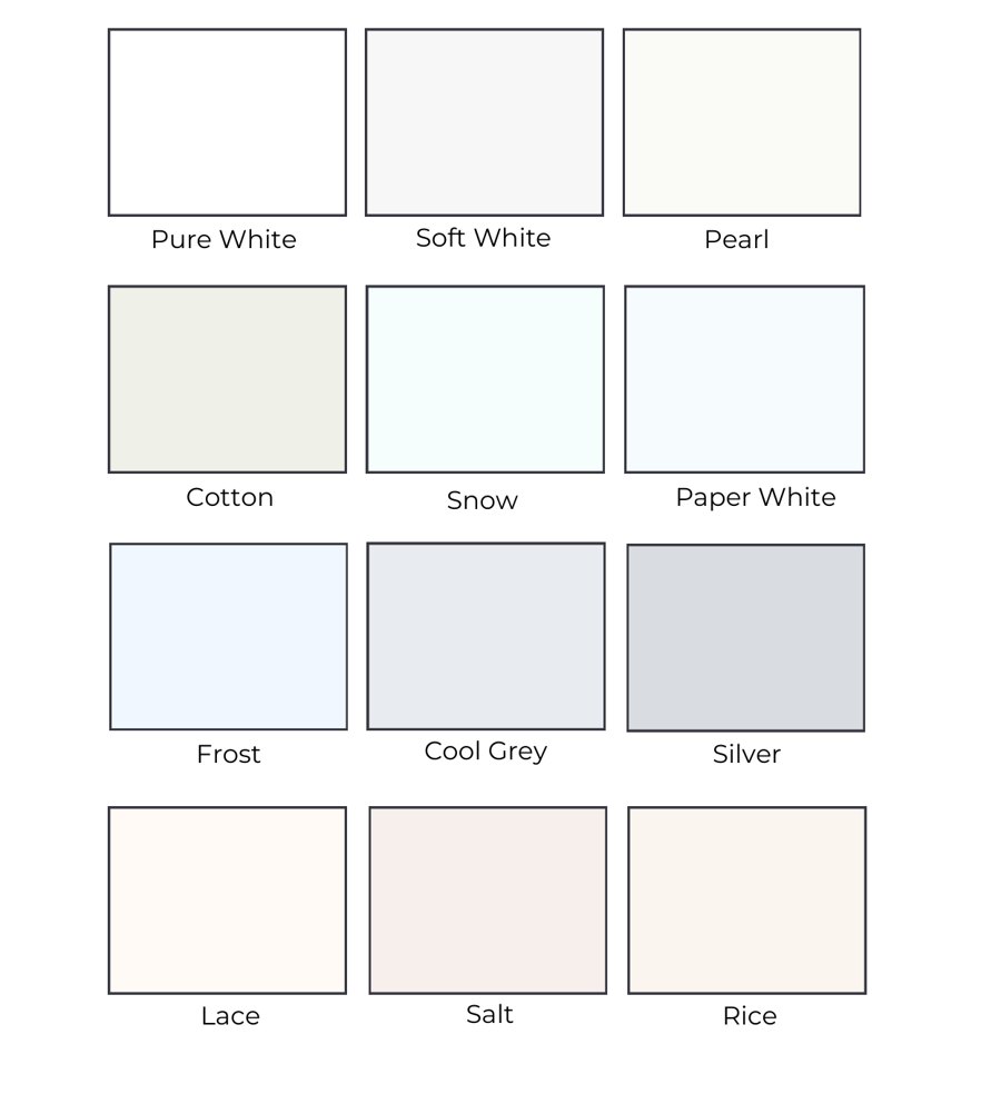 Winter wedding whites