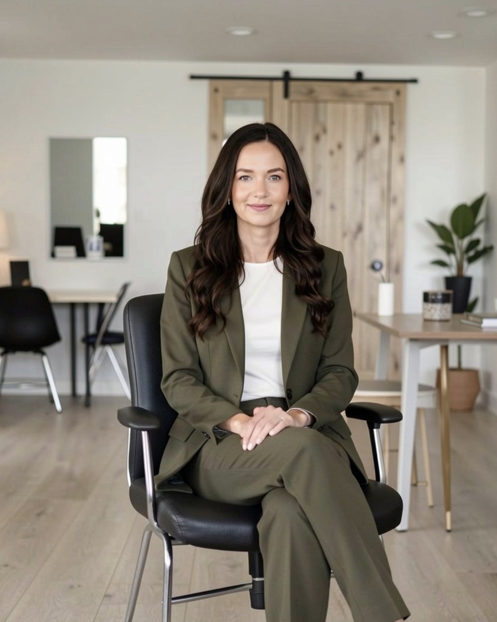 Portrait of Nicole, founder of The Stylery Colour Studio