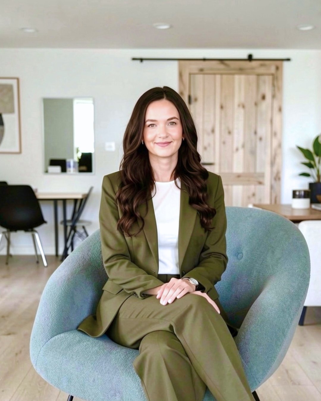 Portrait of Nicole, founder of The Stylery Colour Studio